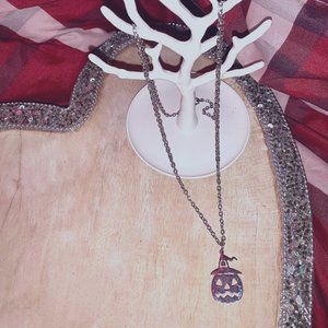 sterling silver pumpkin head